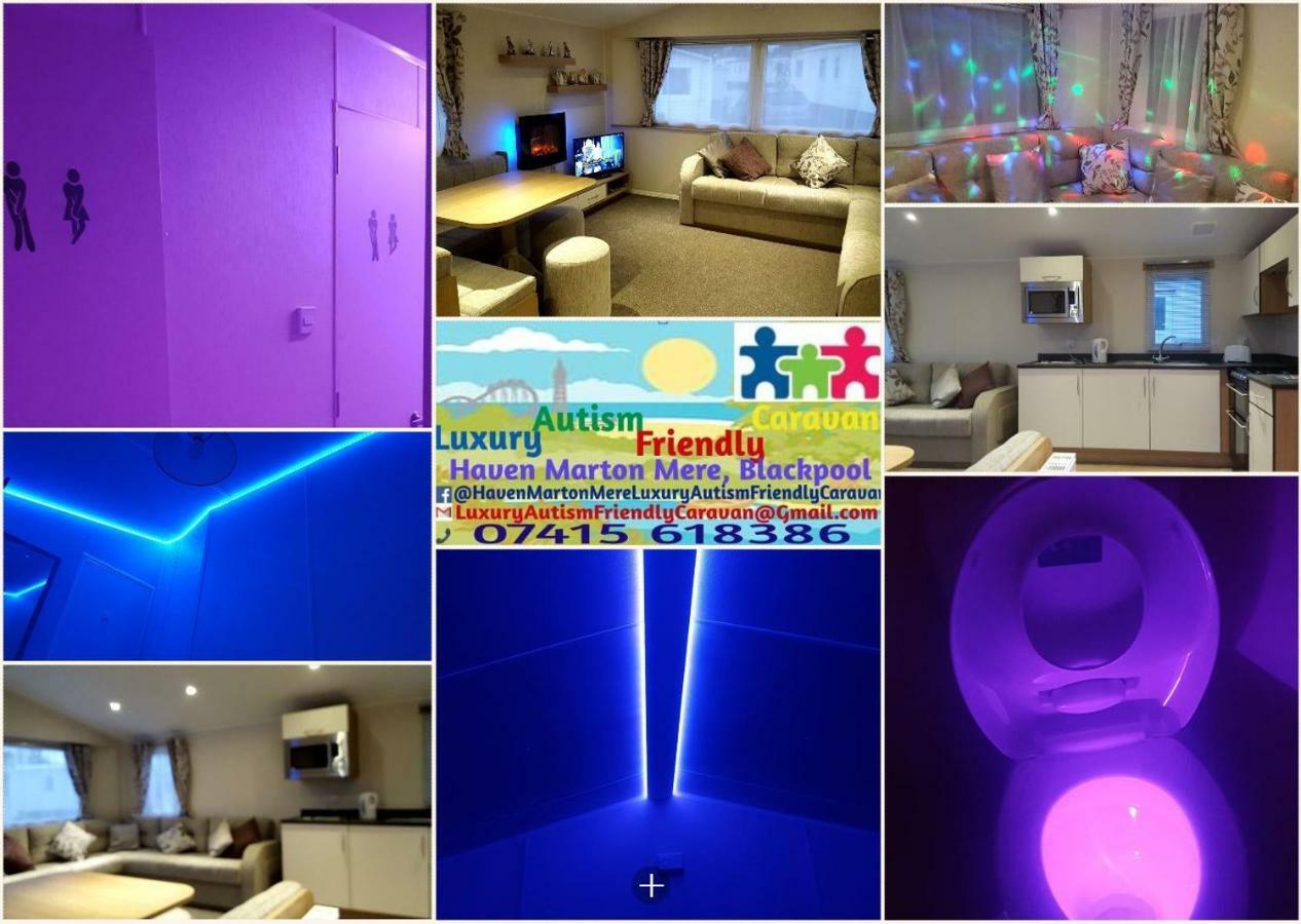 בלקפול Haven Marton Mere Luxury Autism Friendly Caravan מראה חיצוני תמונה